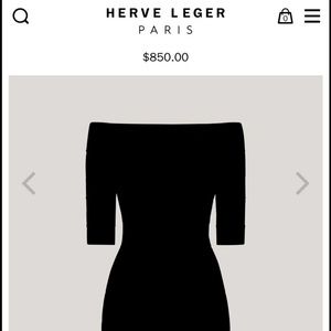 Black bandage style cocktail dress